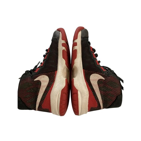 Nike 845082 devosion kids Size 10.5C Red Black Basketball sneaker Shoes - Picture 5 of 7